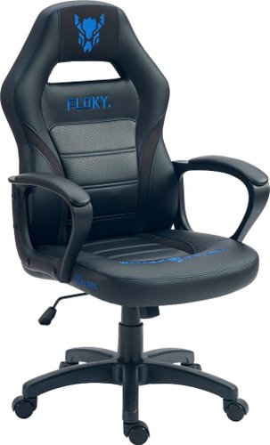 Игровое (геймерское) кресло FLOKY Vibe Suede Black
