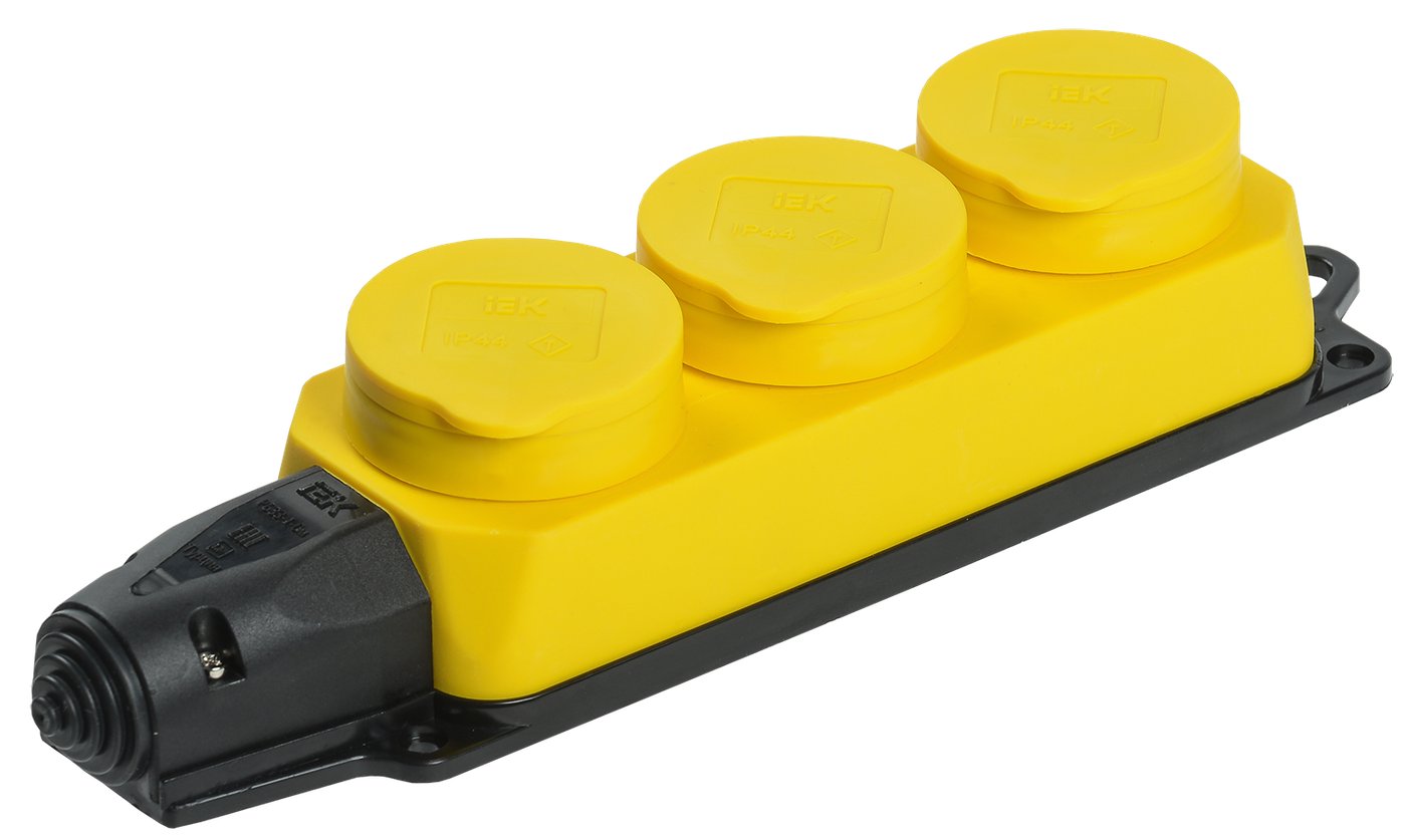 

Розетка промышленная IEK PKR61-016-2-K05