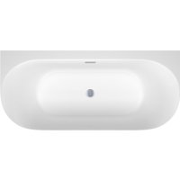 Ванна Wellsee Collaro 170x80 28910101R (пристенная ванна белый глянец, экран, ножки, сифон-автомат хром)