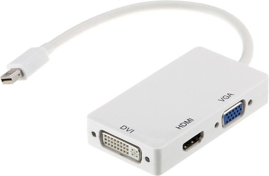 

Адаптер USBTOP mini DisplayPort - HDMI - VGA - DVI