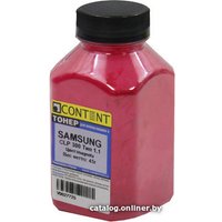 Тонер Content для Samsung CLP-300 Тип 1.1 (маджента) 45 г