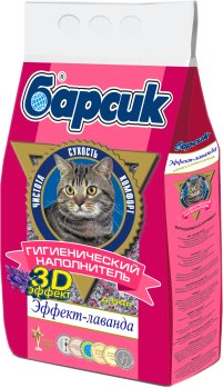 

Наполнитель для туалета Барсик Эффект-лаванда 3D эффект 4.54 л