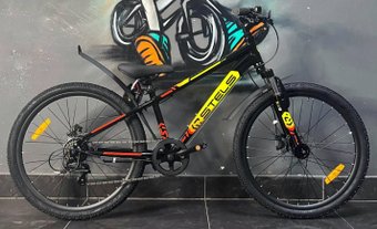 Велосипед Stels Navigator 400 MD 24 2025 (черный)