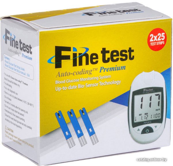 Тест-полоски Infopia Finetest Auto-Coding Premium 50 шт.