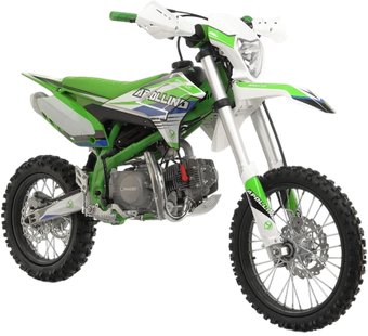 Мотоцикл Apollino AMX-F 125 17/14 (зеленый)