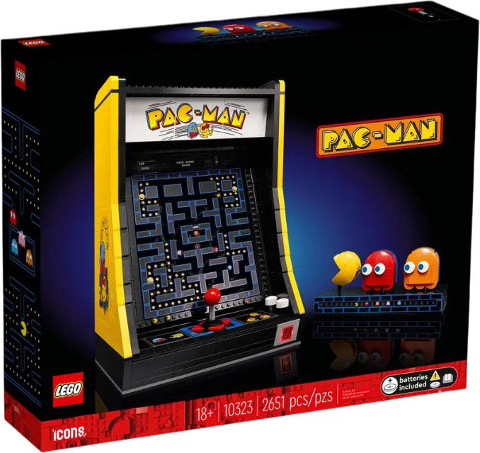 Конструктор LEGO Icons 10323 Игровая аркада PAC-MAN