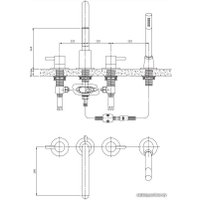 Смеситель Omnires Y Y1232GL