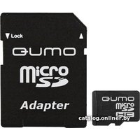 Карта памяти QUMO microSDHC (Class 10) 4GB (QM4GMICSDHC10)