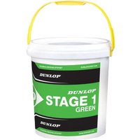 Набор теннисных мячей Dunlop Stage 1 (60 шт, зеленый)