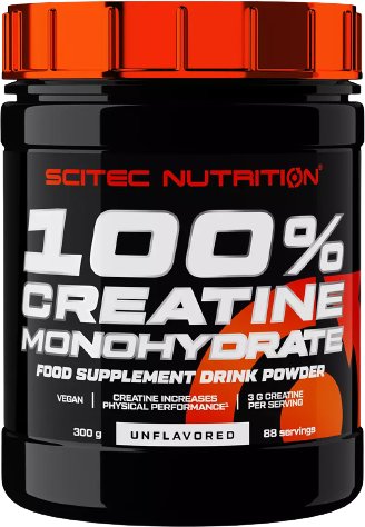 

Моногидрат креатина Scitec Nutrition 100% Creatine Monohydrate (без вкуса, 300г)