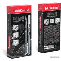 Набор гелевых ручек Erich Krause Megapolis Gel черный 93 (12 шт)