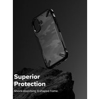 Чехол для телефона Ringke Fusion X для iPhone 17 Camo Black