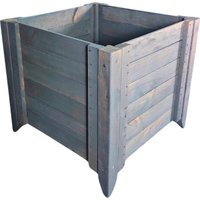 Кашпо Четыре Солнца С-4 (серый)