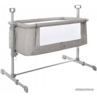 Приставная детская кроватка Carrello Luna (neutral grey)