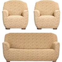 Пледы, покрывала Софатэкс Комфорт Люкс Венеция без оборки 01087 (песок)