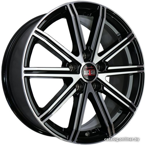 Литые диски Alcasta M64 17x7 5x112мм DIA 57.1мм ET 40мм BKF