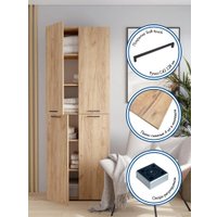 Шкаф распашной Горизонт Бонн 760 (дуб золотой крафт)