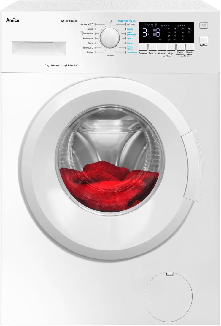

Стиральная машина Amica WA1S610CLiSH