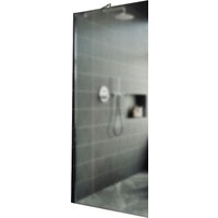 Душевая стенка MaybahGlass 109x195 MGD-680-5ш (сатин стекло/хром матовый)