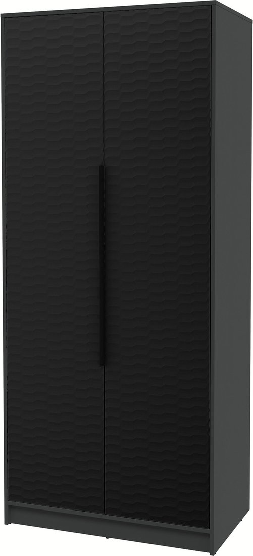 

Шкаф распашной Интерлиния Концепт Зодиак КТ-Ш2 (антрацит/черный)