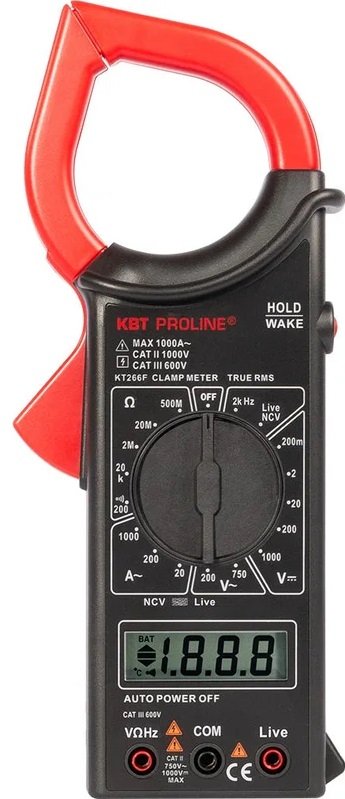 

Токовые клещи КВТ PROLINE KT 266F 79133