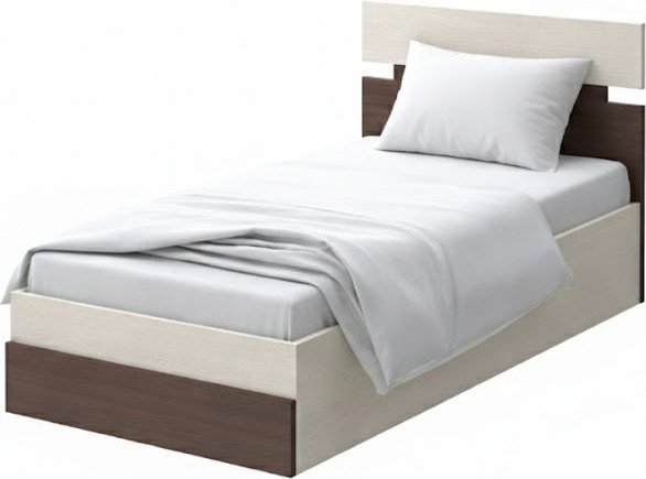 

Кровать PROxSON Milton с ПМ 90x200 (дуб шамони светлый 124/ясень шимо темный)