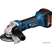 Угловая шлифмашина Bosch GWS 18 V-LI Professional 060193A30K (с 2-мя АКБ 5Ah, кейс)