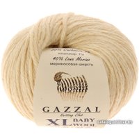 Пряжа для вязания Gazzal Baby Wool Xl 829 (молочный)