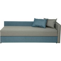 Тахта Олмеко Мальта М (жаккард, тесла серый/жаккард, тесла деним)