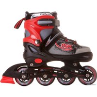 Роликовые коньки RGX Braman (р. 30-33, красный)