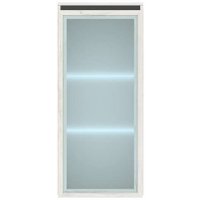 Шкаф-пенал Памир Гретта 1В (крафт белый/антрацит)