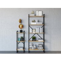 Стеллаж LoftyHome Бервин Рант 40 (натуральный/черный)