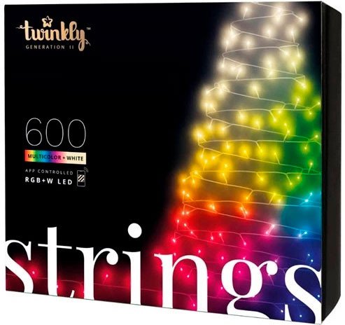 Светодиодная гирлянда Twinkly Strings Special edition 600 LED с Wi-Fi и Bluetooth