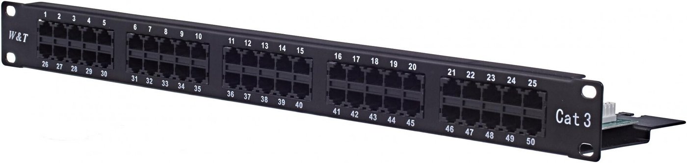 

Патч-панель W&T WT-2052