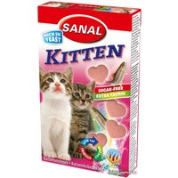 Лакомство для кошек Sanal Kitten с лососем и таурином 30 г