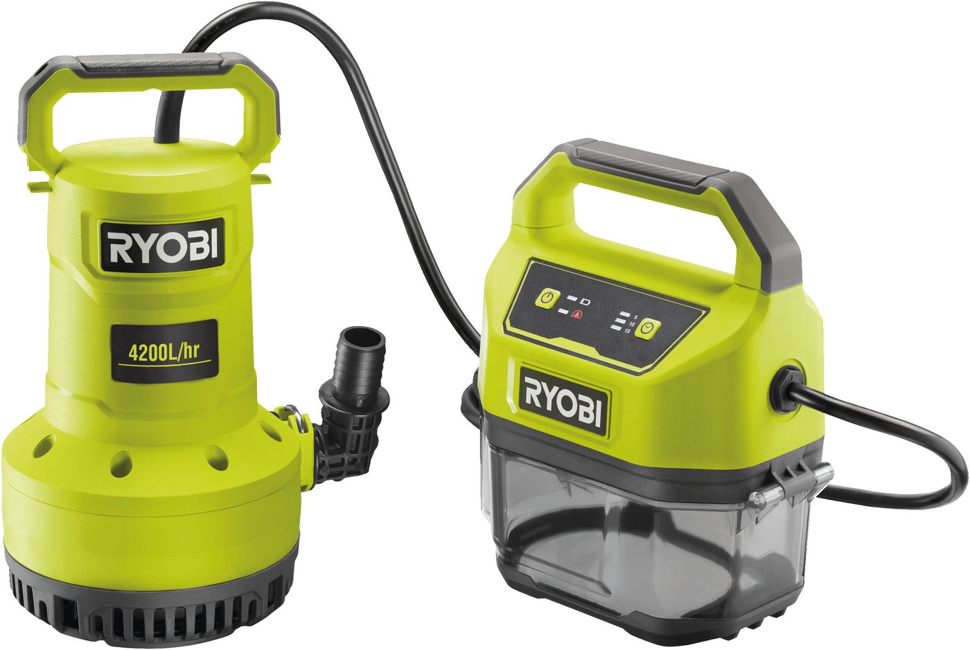 

Дренажный насос Ryobi RY18SPA-0 5133005778 (без АКБ)