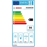 Кухонная вытяжка Bosch DUL63CC20