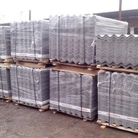 Шифер Кричевцементношифер Хризотилцементный 8-волновой серый (5.2 мм) 113x175 см