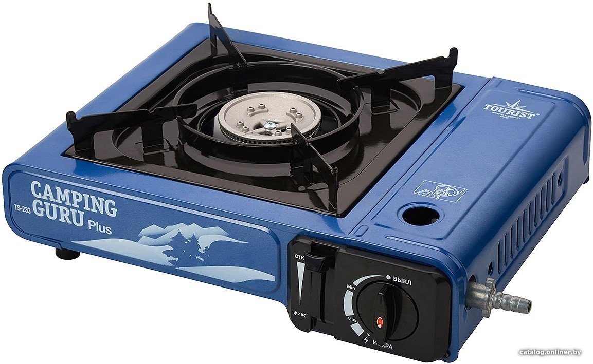 Туристическая плита Tourist Camping Guru Plus TS-233 (синий)
