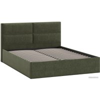 Кровать Трия Глосс универсальный тип 1 160x200 (микровелюр Jercy Deep Green)