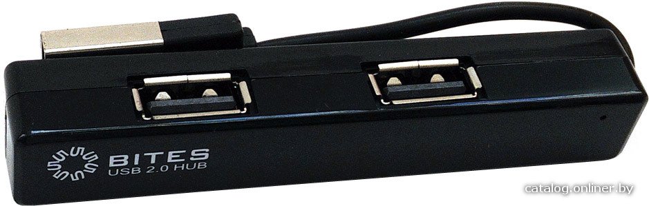 USB-хаб 5bites HB24-204BK