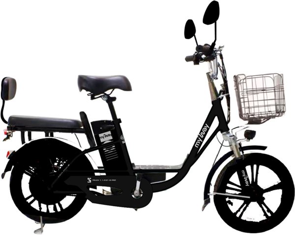 

Электровелосипед MyWay Truck 1.1 240 18 Pro (черный)