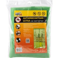 Москитная сетка на дверь Рыжий кот Капутомоскито Птички 311270 (зеленый) в Бресте