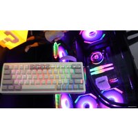 Клавиатура Cyberlynx ZA63 White Blue Orange (TNT Yellow)