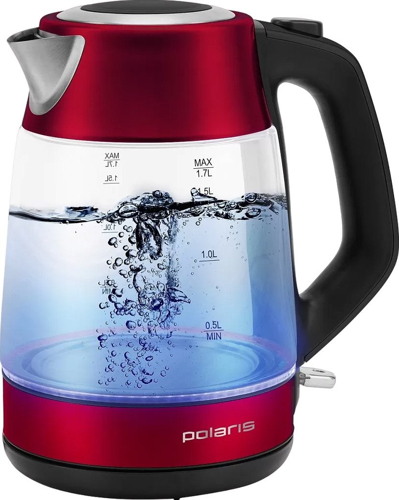 

Электрический чайник Polaris PWK 1760CGL (красный)