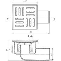 Трап/канал Ани Пласт TQ5104