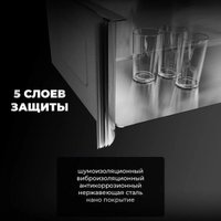 Кухонная мойка Wisent WS-36550B-R/GER013 (с сифоном, дозатором и коландером)