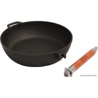 Сковорода Биол чугунный со съемной ручкой 28 см