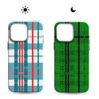 Чехол для телефона Luxo Самоирония Lf-3 для Apple iPhone 14 Pro Max (бирюзовый/красный, светящийся)