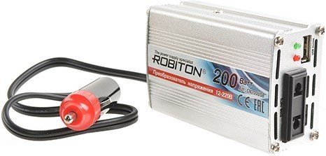 

Автомобильный инвертор Robiton CN200USB
